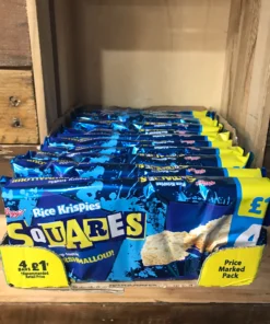 [New user benefits]44x Kellogg's Rice Krispies Marshmallow Squares bar (11×4 Bars)