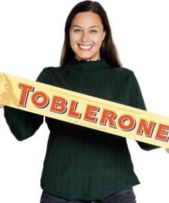 Toblerone Milk Chocolate Bar, Smooth Milk Chocolate with Honey and Almond Nougat, Christmas Treat for Sharing or Gifting, 4.5kg (Pack of 1)