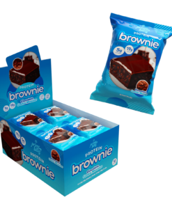 Chocolate Cookie Monster, 12 Count Prime Bites Protein Brownie with 19g Protein and 5g Collagen