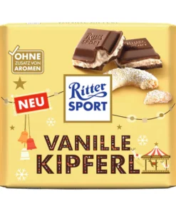 Ritter Sport Chocolate Vanilla Crescents Limited Edition 100g