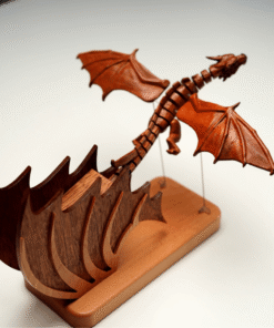 Zhiqier Handcrafted Wooden Gothic Dragon Automaton
