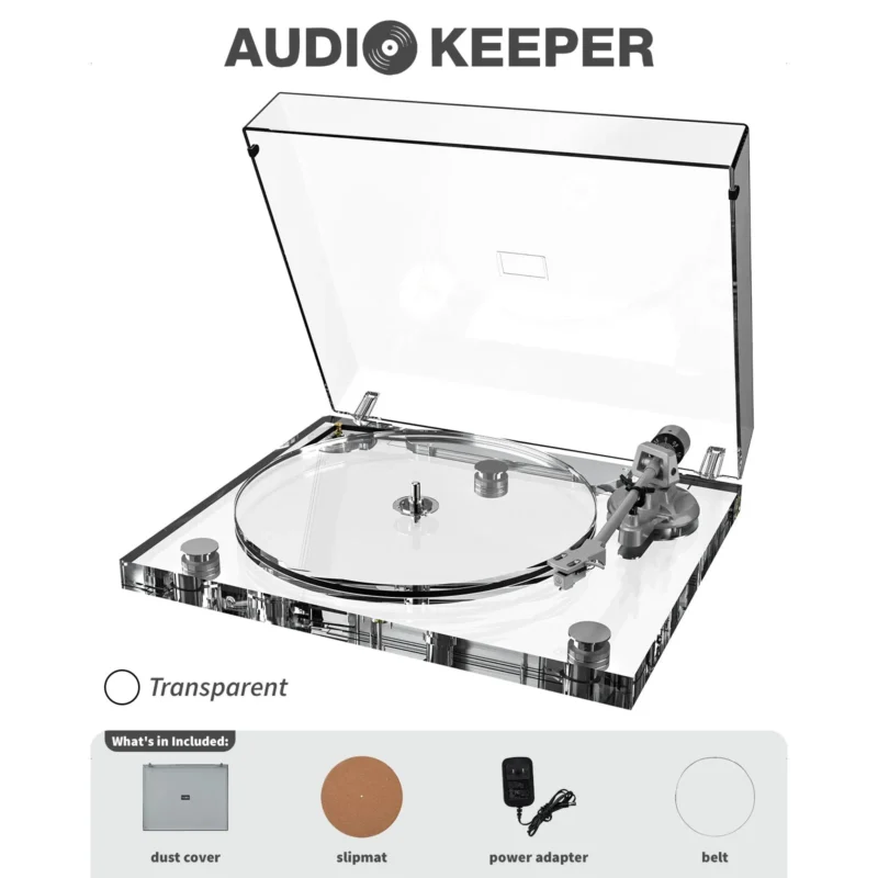 Genesis-V2 Transparent Turntable – Available in Europe