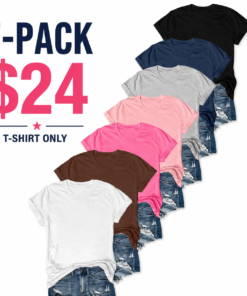 【Limited time deal】Women's Summer Undershirt Short Sleeve T-Shirt