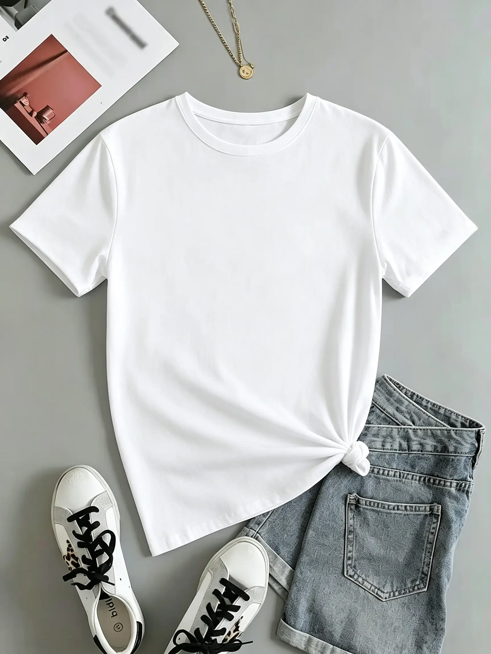【Limited time deal】Women’s Summer Undershirt Short Sleeve T-Shirt