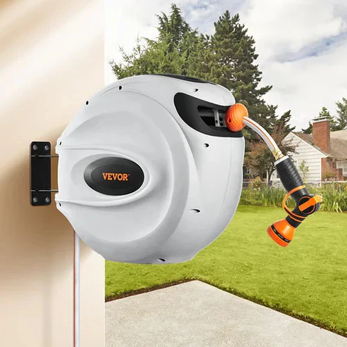 Wall Mount Smart Hose Management System - 180° Swivel