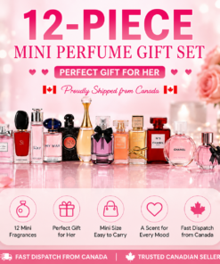 12-Piece Mini Perfume Gift Set – Perfect Gift for Her